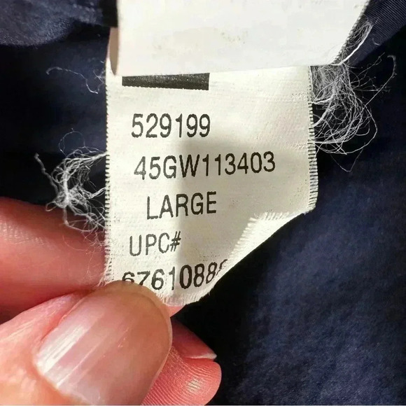 IZOD Saltwater Shirt Mens Large Slim Fit Relaxed Classics Button Up Long Sleeve - Picture 10 of 11